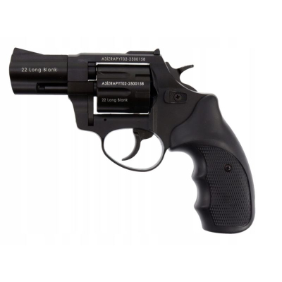 Сигнален револвер Zoraki R1 K6L BAS, .22 Long Blank, 2.5", црн