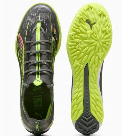 Këpucë futbolli Puma Ultra 5 Pro Cage M 108173-03, për bar dhe fushë me bar artificial, gri