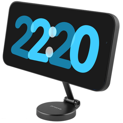 Mbajtëse magnetike për telefon Proove Hoop, ngjitëse, e zezë