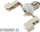 Adapter llambash Synergy 21, E27 në R7s, i bardhë
