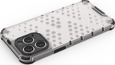 Maskë mbrojtëse Reinforced Armored për iPhone 14 Pro Max, që s’e ha kollaj goditja, transparente