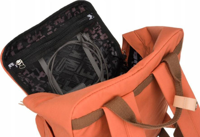 Shpinore LuluCastagnette Urban, për femra, për laptop 14", portokalli