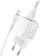 Karikues muri Hoco N8, USB me kabllo Lightning, 1A, i bardhë