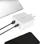 Ngarkues muri LogiLink PA0281, 100W GaN, USB C edhe USB A, i bardhë