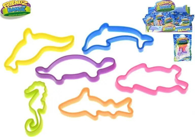 Byzylykë silikoni FriendZ BandZ Underwater World, për fëmijë, 6 copë, shumëngjyrësh