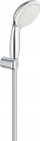 Set dushi Grohe New Tempesta 100, kokë 100 mm, zorrë 125 cm, krom