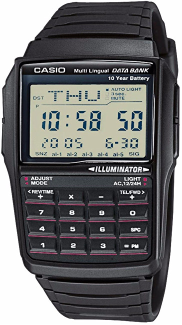 Orë dore Casio Data Bank DBC-32-1AEF