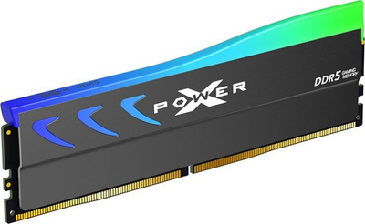 RAM Silicon Power XPOWER Storm RGB DDR5, 32GB 6000MHz CL30, e zezë