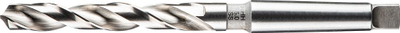Stërvitëse spirale HSS NWKc DIN 345 RN, 10.8mm, bisht konik MK1