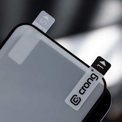 Mbrojtës ekrani Crong 7D Nano Flexible Glass, xham hibrid 0.2mm, për Samsung Galaxy S22 Plus