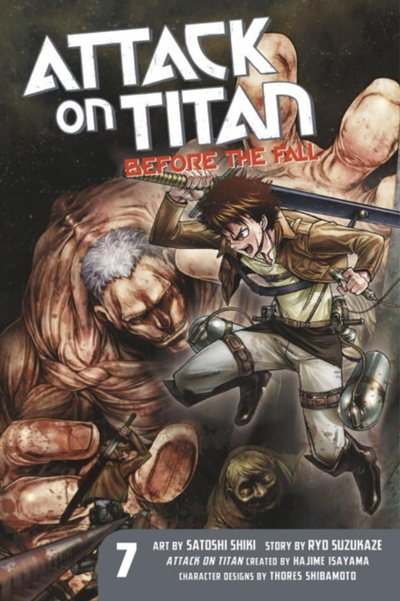 Attack On Titan Before The Fall 7 - Hajime Isayama Ryo Suzukaze