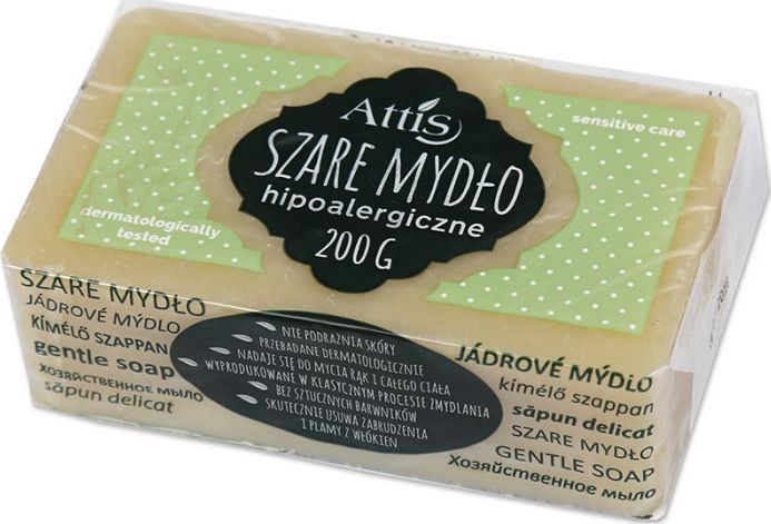 Sapun shufër Attis Hypoallergenic, 200g, për lëkurë të ndjeshme