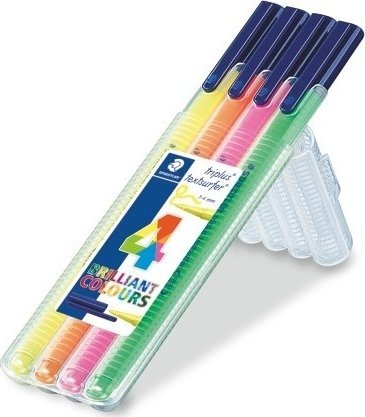 Tekstmarker Staedtler triplus textsurfer, set 4 copë, ngjyra të përziera