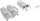 Prizë rrjeti InLine Crimp Plug Cat.6A RJ45, e ekranizume, set me 3 pjesë, gri, 100 copë