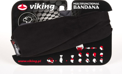Shirit dimri Viking Merino Fleece, i zi/gri (4332)