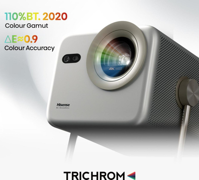 Projektor Hisense M2 Pro, portativ, rezolucion i lartë, argjendtë