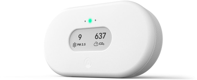Monitor cilësie ajri Airthings View Plus, smart, Wi‑Fi, i bardhë