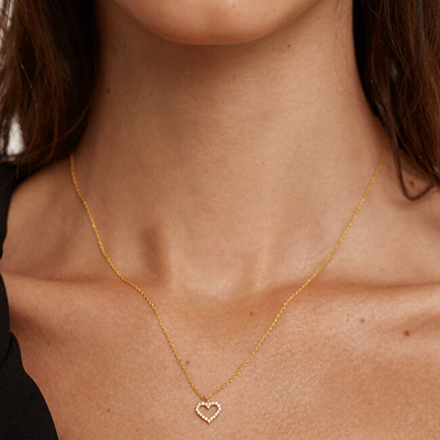 Qafore PDPAOLA White Heart Gold CO01-220-U