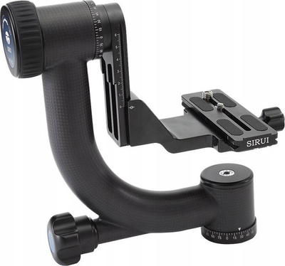 Kokë gimbal Sirui PH-20, fibër karboni, për tripod, e zezë