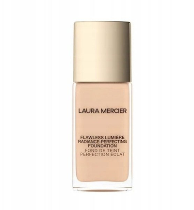 Фондација Laura Mercier Flawless Lumiere Radiance Perfecting, средно до целосно покривање, хидратација 15 часа, нијанса Beige