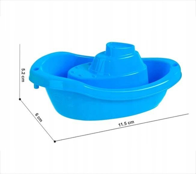 Lodër plastike Technok MIX Ship, për rërë dhe plazh, shumëngjyrëshe