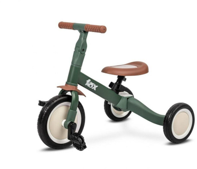 Трицикл велосипед за деца Toyz FOX 4in1, 4 во 1, зелен
