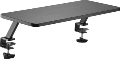 Стојка за монитор Powerton Ergo, капацитет 20 kg, метал и MDF, црна