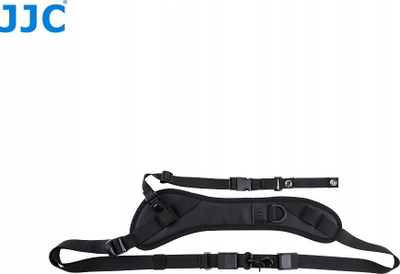 Rrip shpatullash kamera JJC NS-PRO1M, cross body, i rregullueshëm, i zi