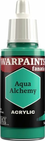 Bojë akrilike The Army Painter Warpaints Fanatic Aqua Alchemy, 18ml, blu-jeshile metalike