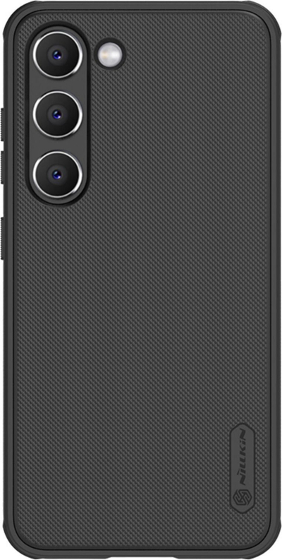 Këllëf telefoni Nillkin Frosted Pro për Samsung Galaxy S23, TPU PC, antishok, i zi