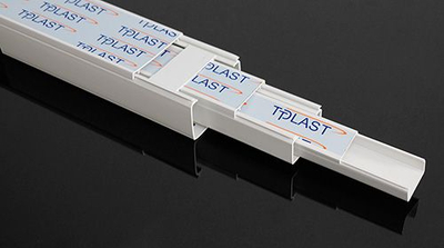 Kanaletë elektrike KK 20X11-40, 20x11mm, 2m, e bardhë