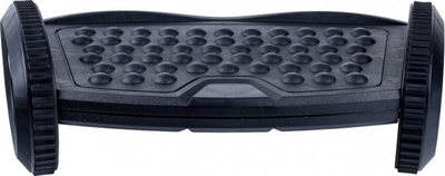 Mbajtëse lëkundëse për këmbë Q-Connect, 2 nivele, platformë ergonomike, e zezë