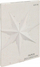 Stoli Krishtlindjesh varës letre Snowflake, 60cm, 7 krahë, i bardhë