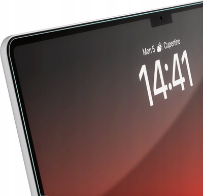Xham mbrojtës hibrid GrizzGlass HybridGlass Easy për Apple MacBook Air 15" 2024, transparent