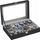 Kuti për orë LEOBERT Watch Box 12, 12 ndarje, 31x13x23 cm, e zezë