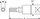 Bit çelës Torx Expert by Facom T30, 1/2" drive, metalik