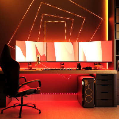 Varg dritash LED Twinkly DOTS TWD200STP TEU, 200 LED RGB, 10m, shumëngjyrëshe