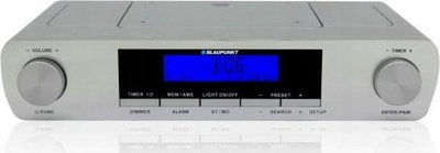 Radio kuzhine Blaupunkt KR14BT, Bluetooth, FM, ngjyrë argjendi