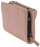Çantë crossbody për gra, poliuretan, poliester, beige dhe rozë
