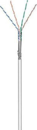 Kabllo rrjeti Wentronic Goobay 95708, CAT5e SF/UTP, 305 m, gri