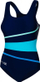 Kostum banje për gra Aqua Speed Stella W 352-410, njëpjesësh, rezistent ndaj klorit, blu navy