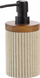 Dozator sapuni Niagara Striped, plastik, 8 x 17 cm, shumëngjyrësh