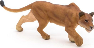 Figurë lodër PAPO Wild Animal Kingdom luaneshe duke ndjekur, PVC, kafe