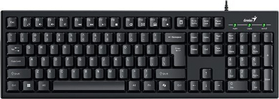Tastierë Genius Smart KB-100 Copilot, me kabllo USB, membranore, e zezë
