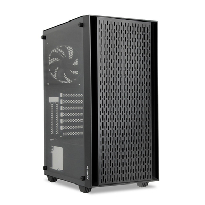 Kase kompjuteri iBOX Cetus OCT 903 RGB, ATX, panel xhami i temperuar, e zezë