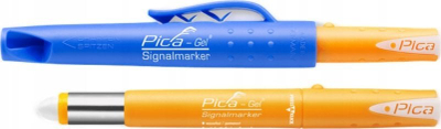 Marker xheli Pica GEL, permanent, i bardhë