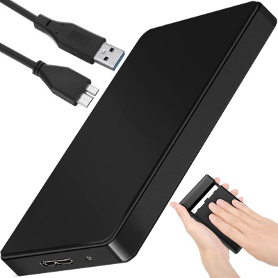Kuti eksternale për HDD 2.5" SATA, USB 3.0, e zezë