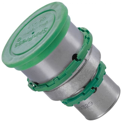Fiting presimi reduktues Comap DWZ, 32x16mm, për tuba, gri me jeshile