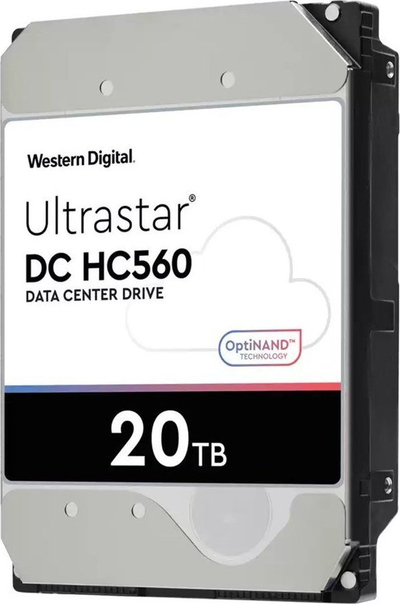 Disk serveri WD Ultrastar DC HC560, 20TB, 3.5", SAS-3, 7200RPM, 512MB, i zi