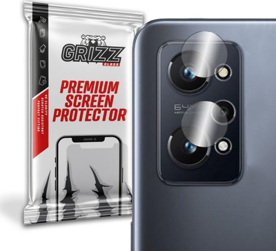 Mbrojtës kamerje GrizzGlass Realme GT Neo 3T, xham hibrid, set 2 copë, transparent